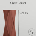 Tides Vase, angled view - House Of Avana