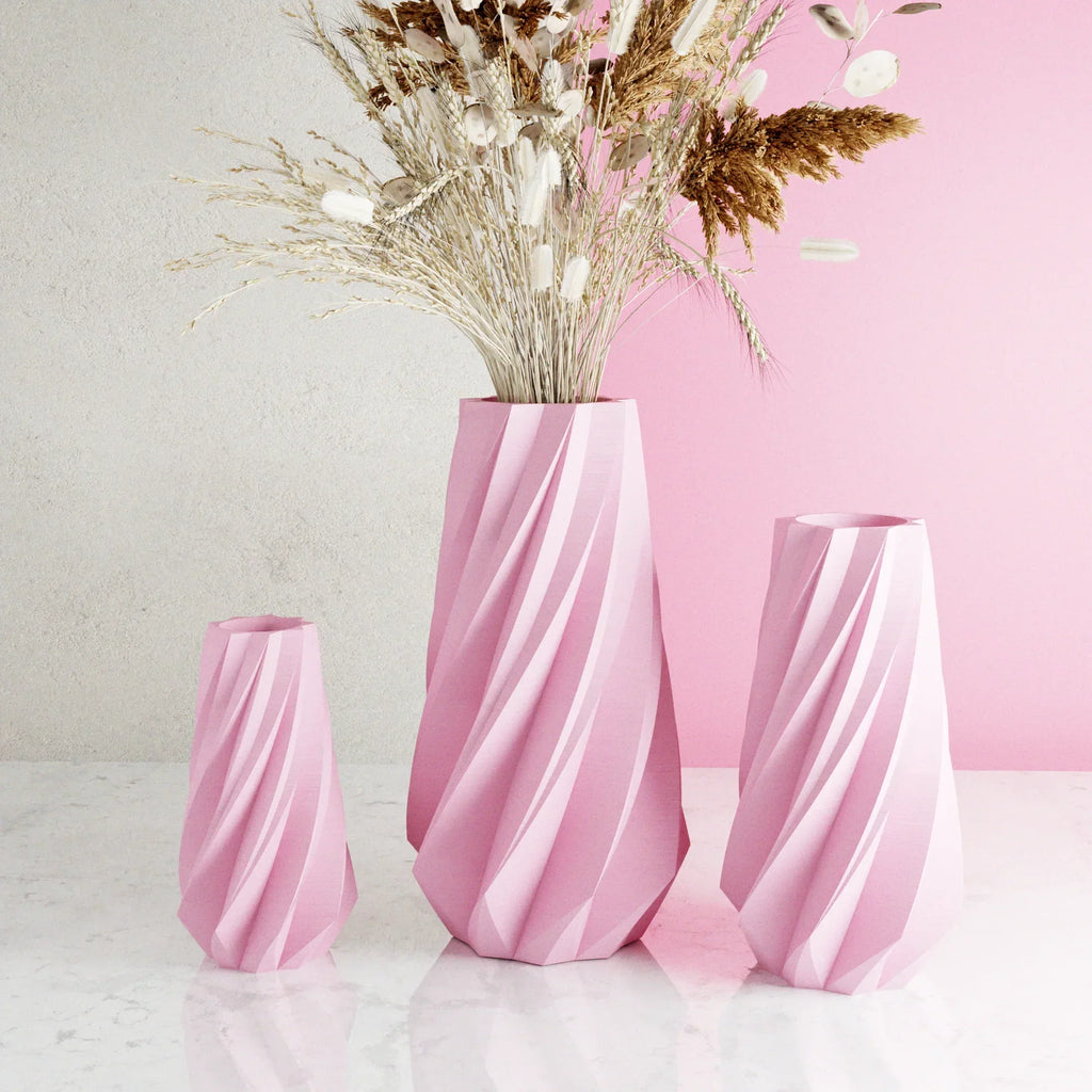 Timber Vase, angled view - House Of Avana