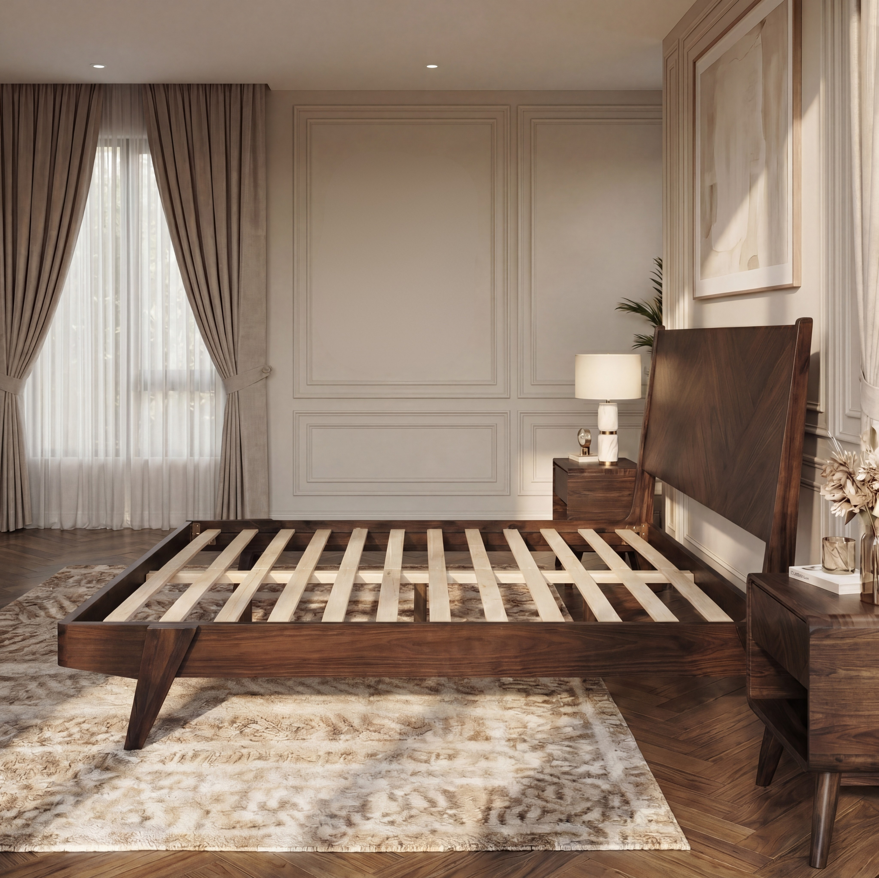 Gazelle Platform Bed Frame