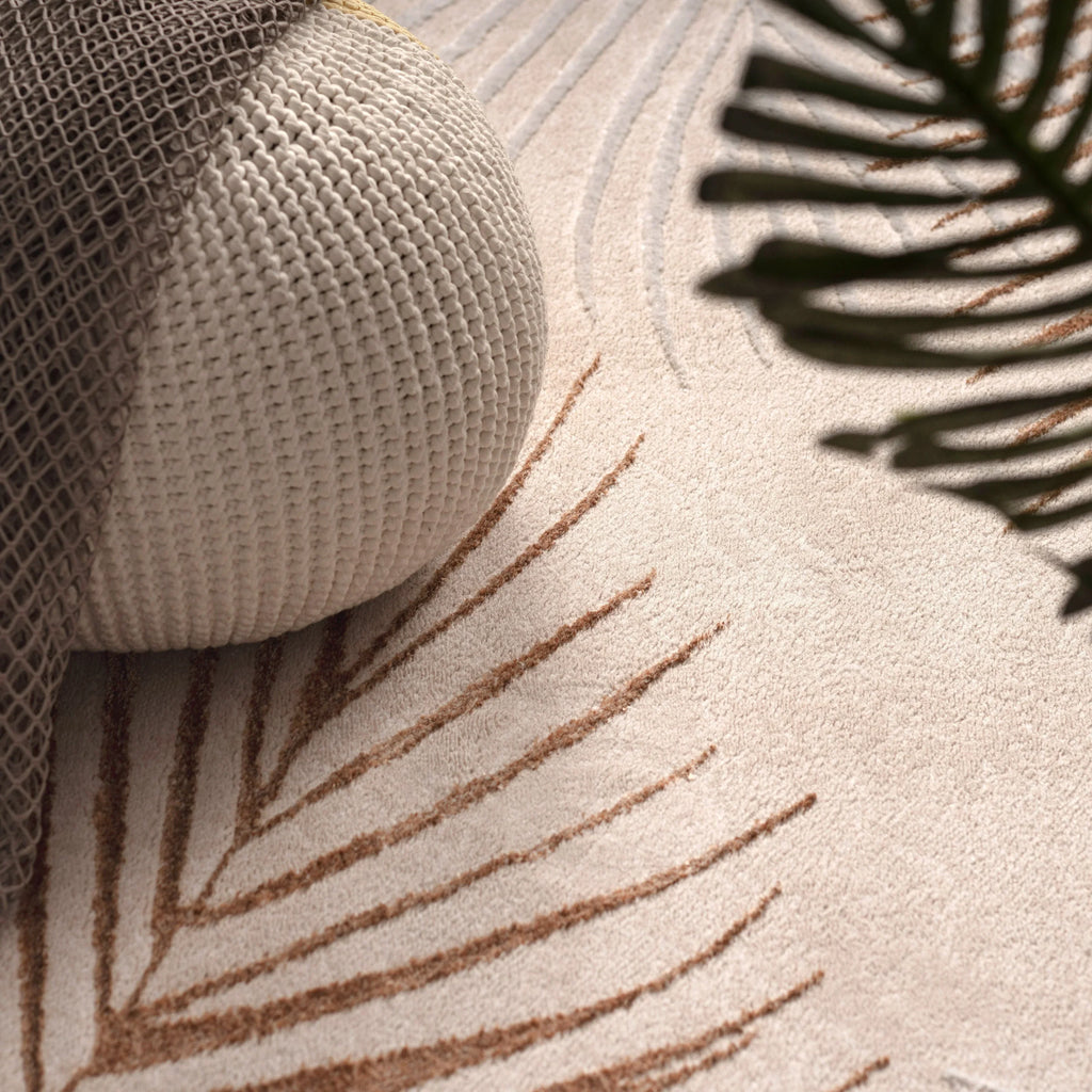 Area Rug Tuana with Elegant Palm Tree Design RugYourHome