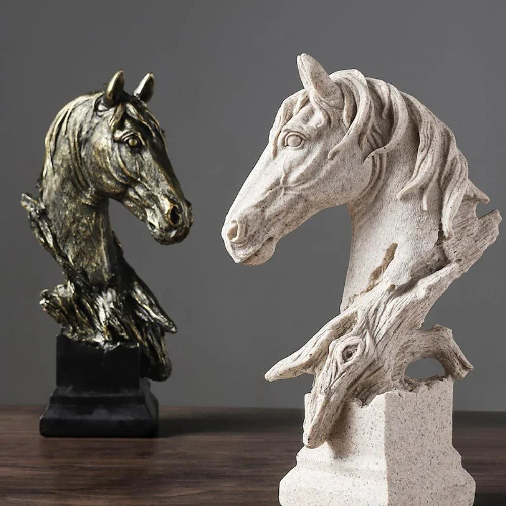 Rustic Horse Head Table Decor - House Of Avana