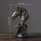 Rustic Horse Head Table Decor - House Of Avana