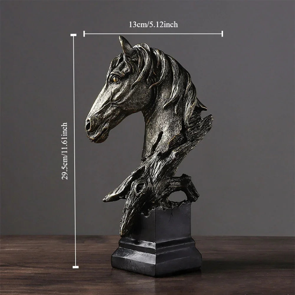 Rustic Horse Head Table Decor - House Of Avana