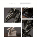 Rustic Horse Head Table Decor - House Of Avana