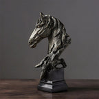Rustic Horse Head Table Decor - House Of Avana [[SKU:HOA-SCU-451]]