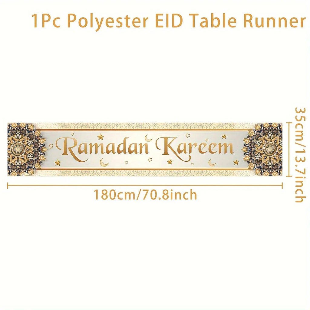 Table Flag - Polyester Ramadan 35x180CM