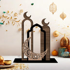 Table Sign - Wooden Farmhouse Ramadan