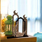 Table Sign - Wooden Farmhouse Ramadan