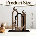 Table Sign - Wooden Farmhouse Ramadan