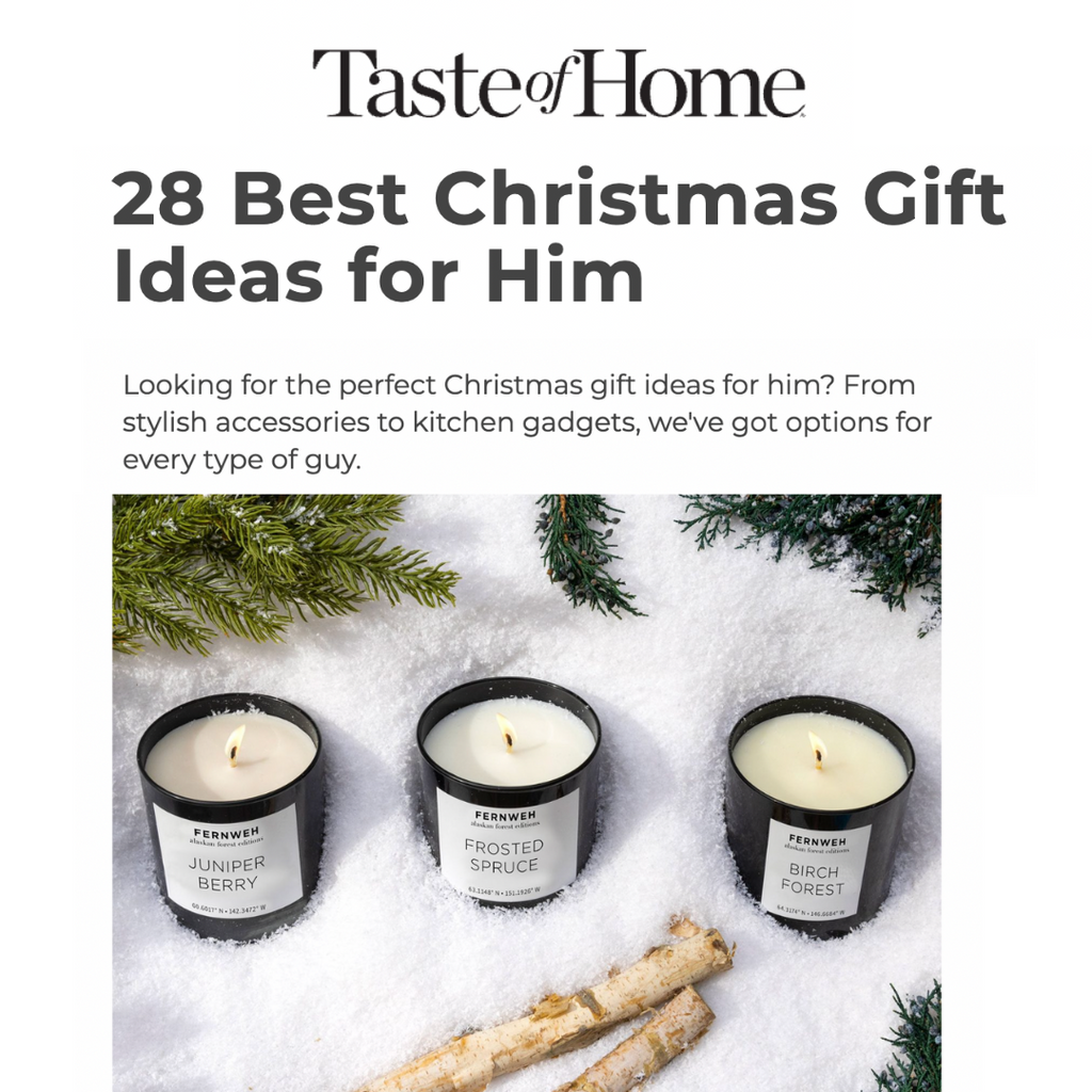 Birch Forest Scented Soy Candle Fernweh Editions