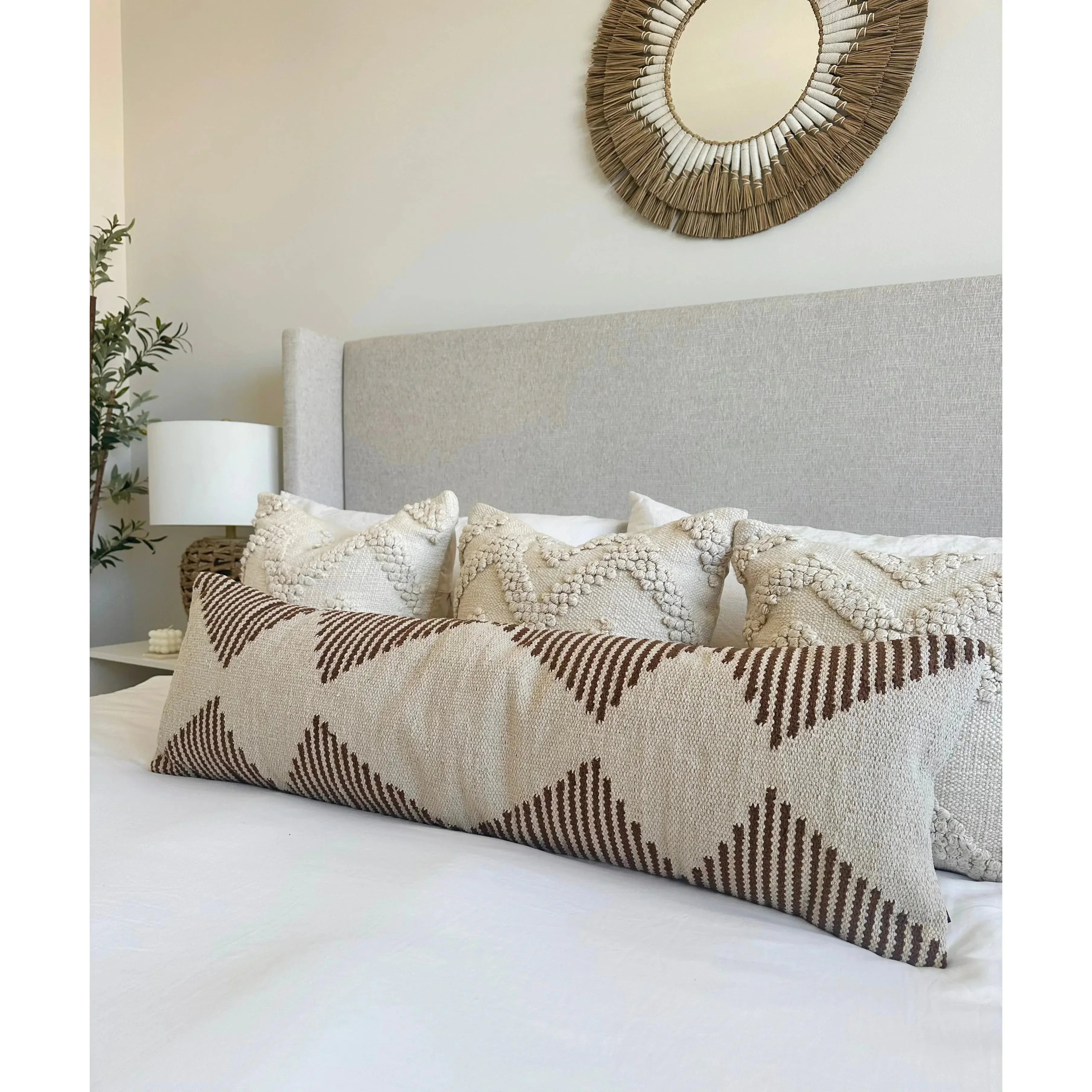 Tehran Oversized Lumbar Pillow Cover Busa Designs