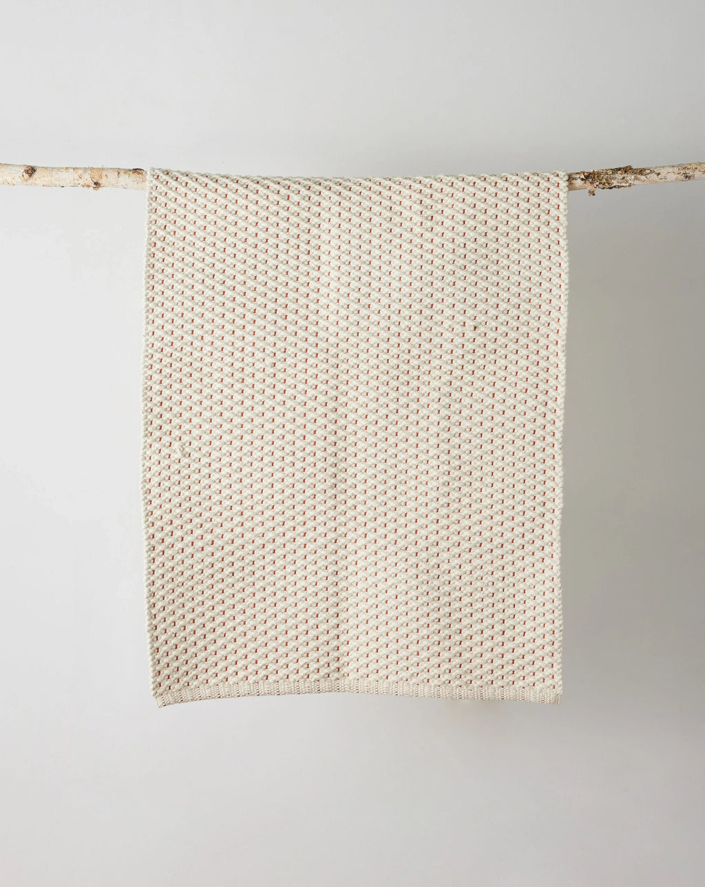 Terracotta Luxe Hand-Loomed Cotton Twill Mat Kanju Interiors
