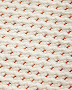 Terracotta Luxe Hand-Loomed Cotton Twill Mat Kanju Interiors