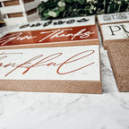 Thankful Signs Gia Roma