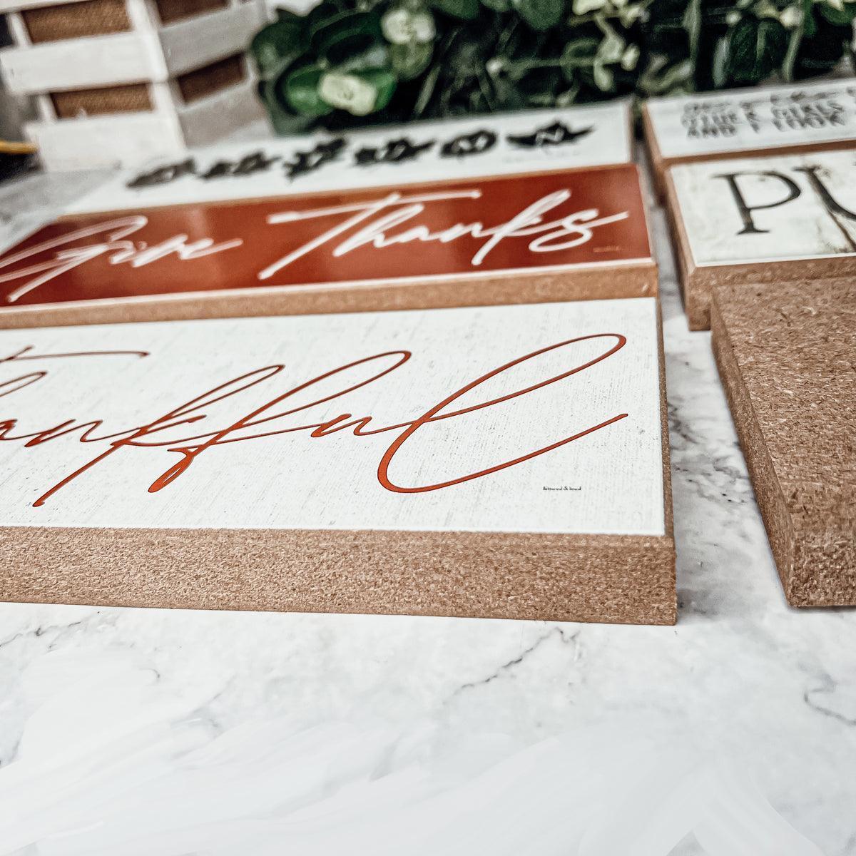Thankful Signs Gia Roma