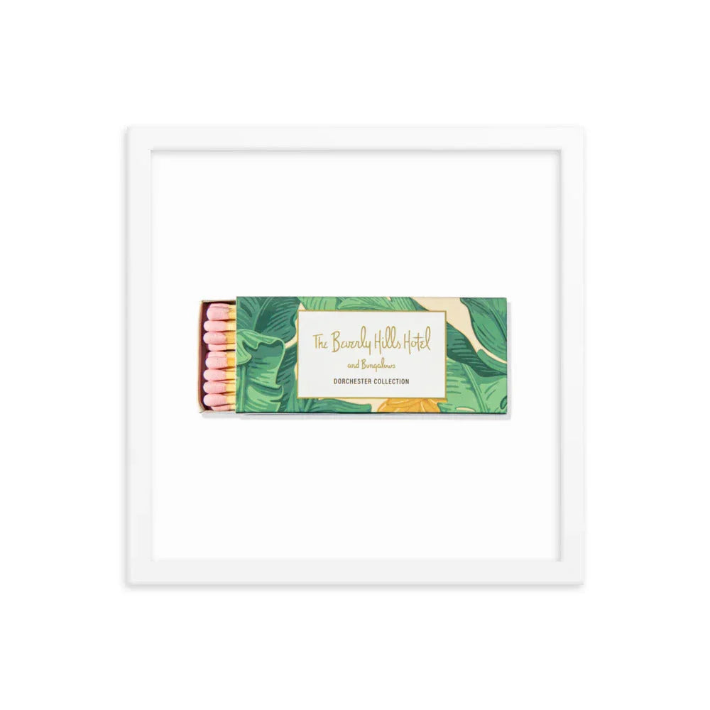 The Beverly Hills Hotel Framed Print