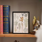 "The Botanist's Journal" Pressed Flower Art Frame