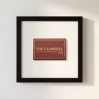 The Campbell Bar Matchbox Framed Print