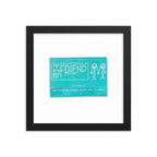 The Friend Framed Print