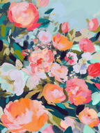 The Garden Wakes Art Print – Fresh & Serene Wall Decor