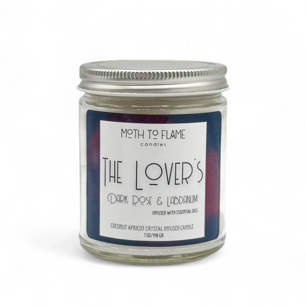 The Lover’s – Oz / Oz Candle, back view - House Of Avana
