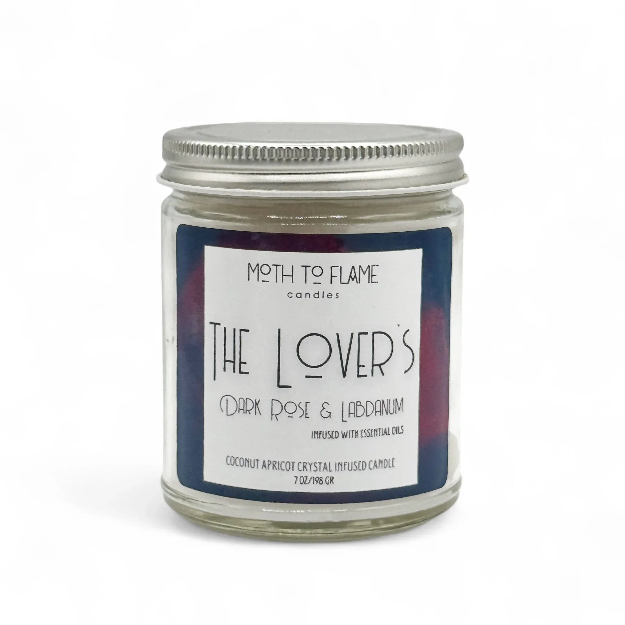 The Lover’s – Oz / Oz Candle, back view - House Of Avana