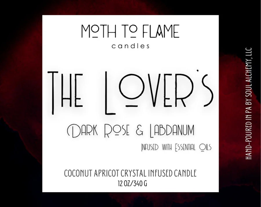 The Lover’s – Oz / Oz Candle, top view - House Of Avana