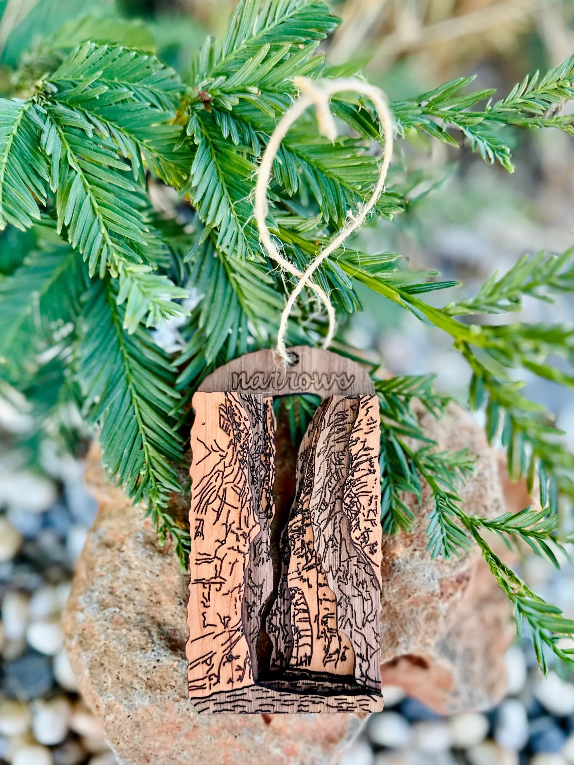 The Narrows Layered Ornament: Arches National Park