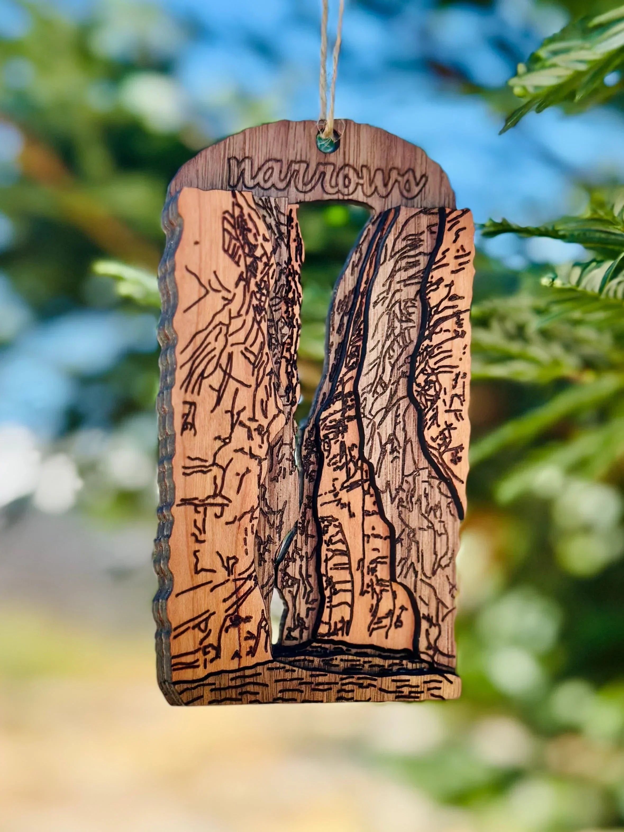 The Narrows Layered Ornament: Arches National Park