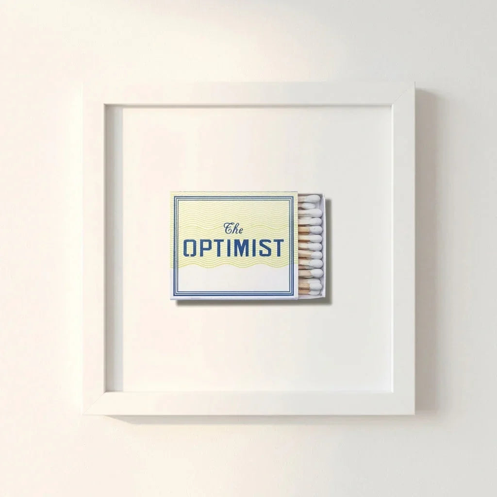 The Optimist Framed Print