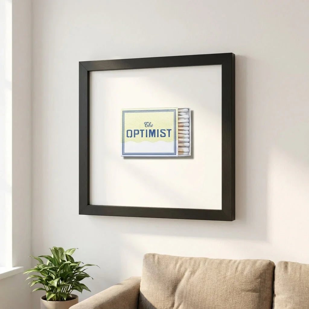 The Optimist Framed Print