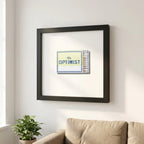 The Optimist Framed Print