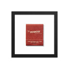 The Penrose Matchbox Framed Print