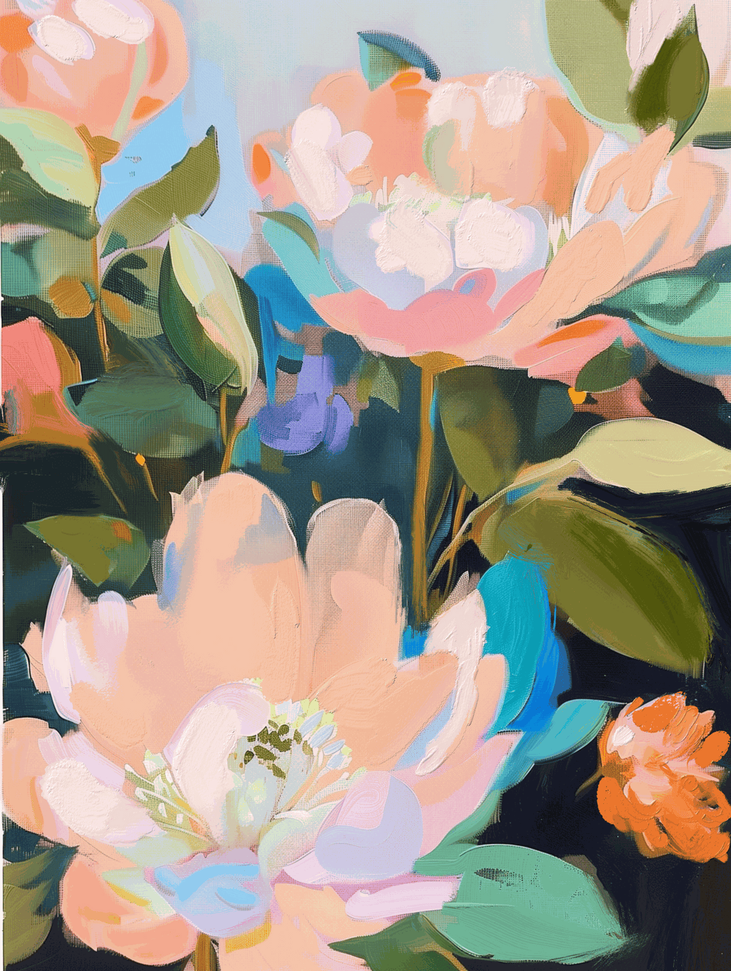 The Peonies Arrived Today Art Print – Bright & Joyful Wall Decor