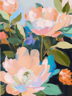 The Peonies Arrived Today Art Print – Bright & Joyful Wall Decor
