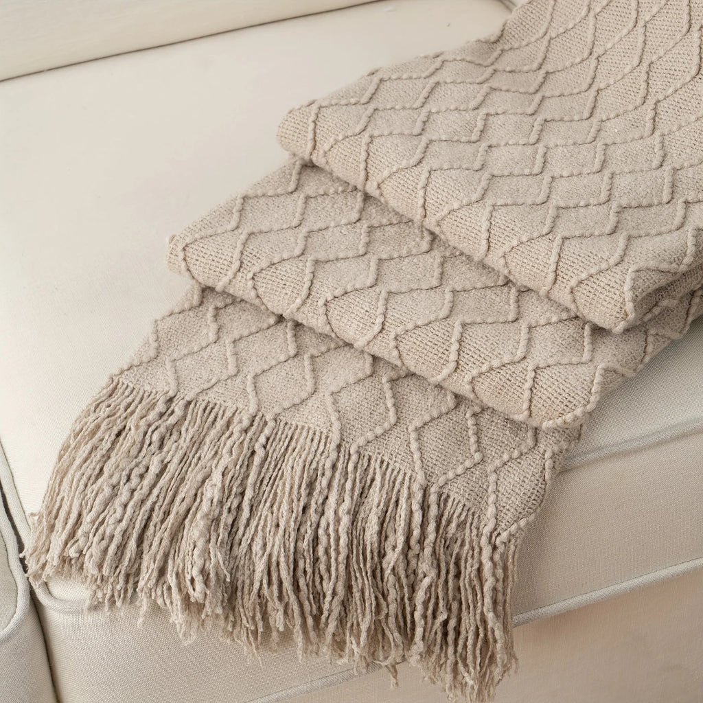 Throw Blanket - Soft Navy Blue 50x60, product packaging - House Of Avana