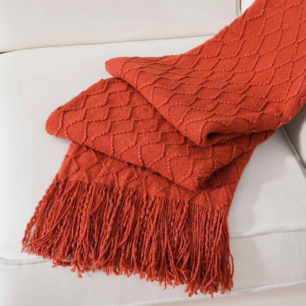 Throw Blanket - Soft Navy Blue 50x60, alternate view - House Of Avana