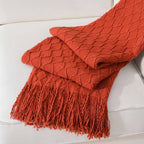 Throw Blanket - Soft Navy Blue 50x60, alternate view - House Of Avana