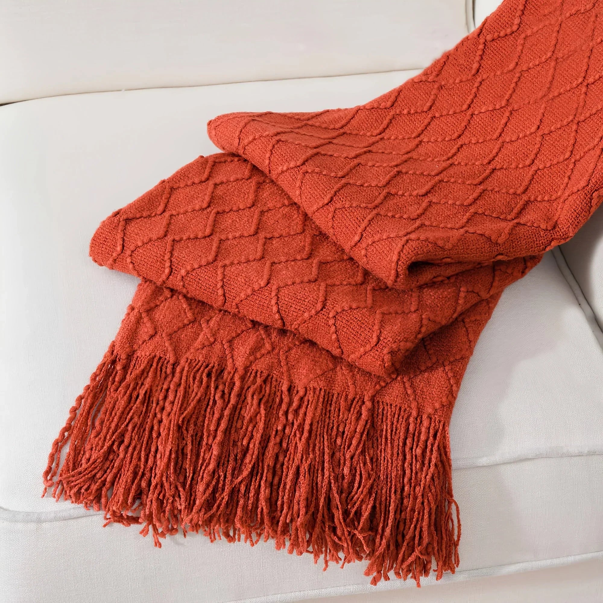 Throw Blanket - Soft Navy Blue 50x60, alternate view - House Of Avana