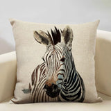Watercolor Animal Decorative Cushion Cover - House Of Avana