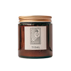 Tidal Fine Fragrance Candle, back view - House Of Avana