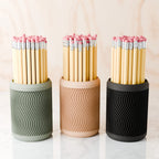 Tidal Pencil Holder, angled view - House Of Avana