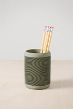 Tidal Pencil Holder, angled view - House Of Avana