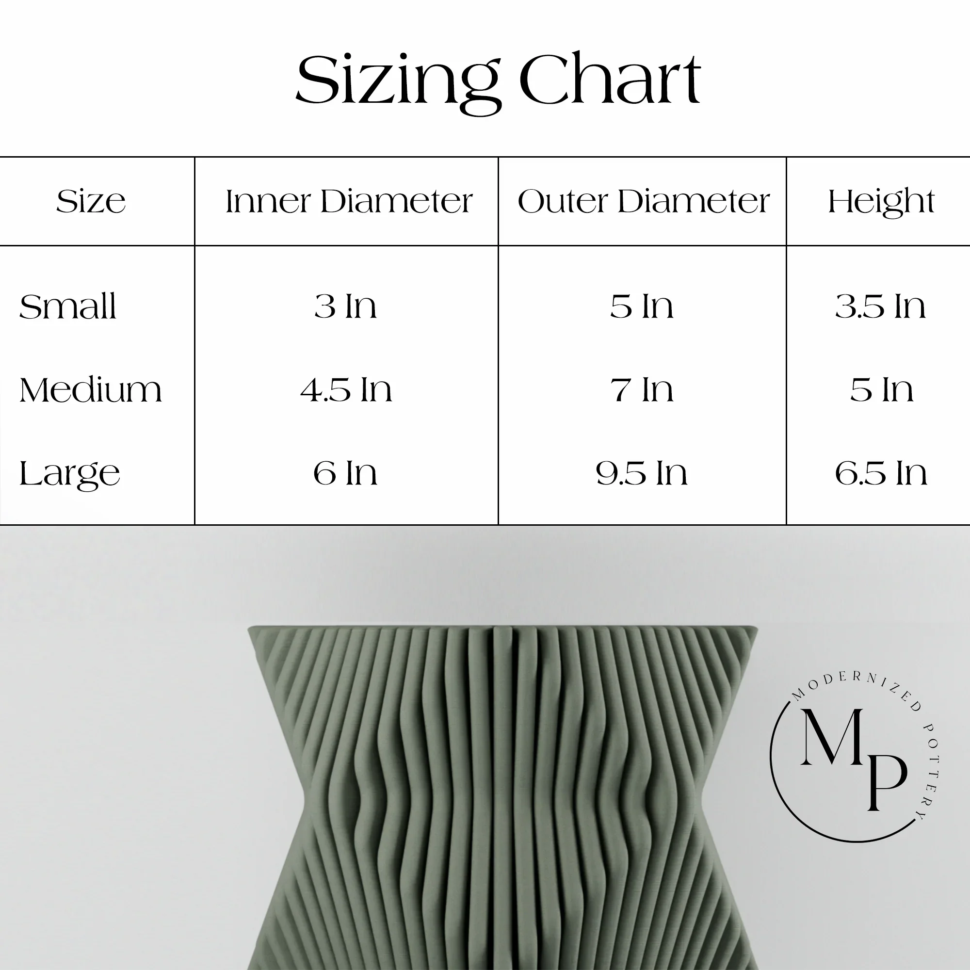 TIDE Planter Modernized Pottery