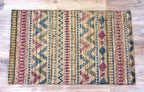 Timbergirl Braided Plum 100% Jute Handmade Rug