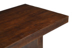 Timbergirl Dark Mango Wood Dining Table - 80"