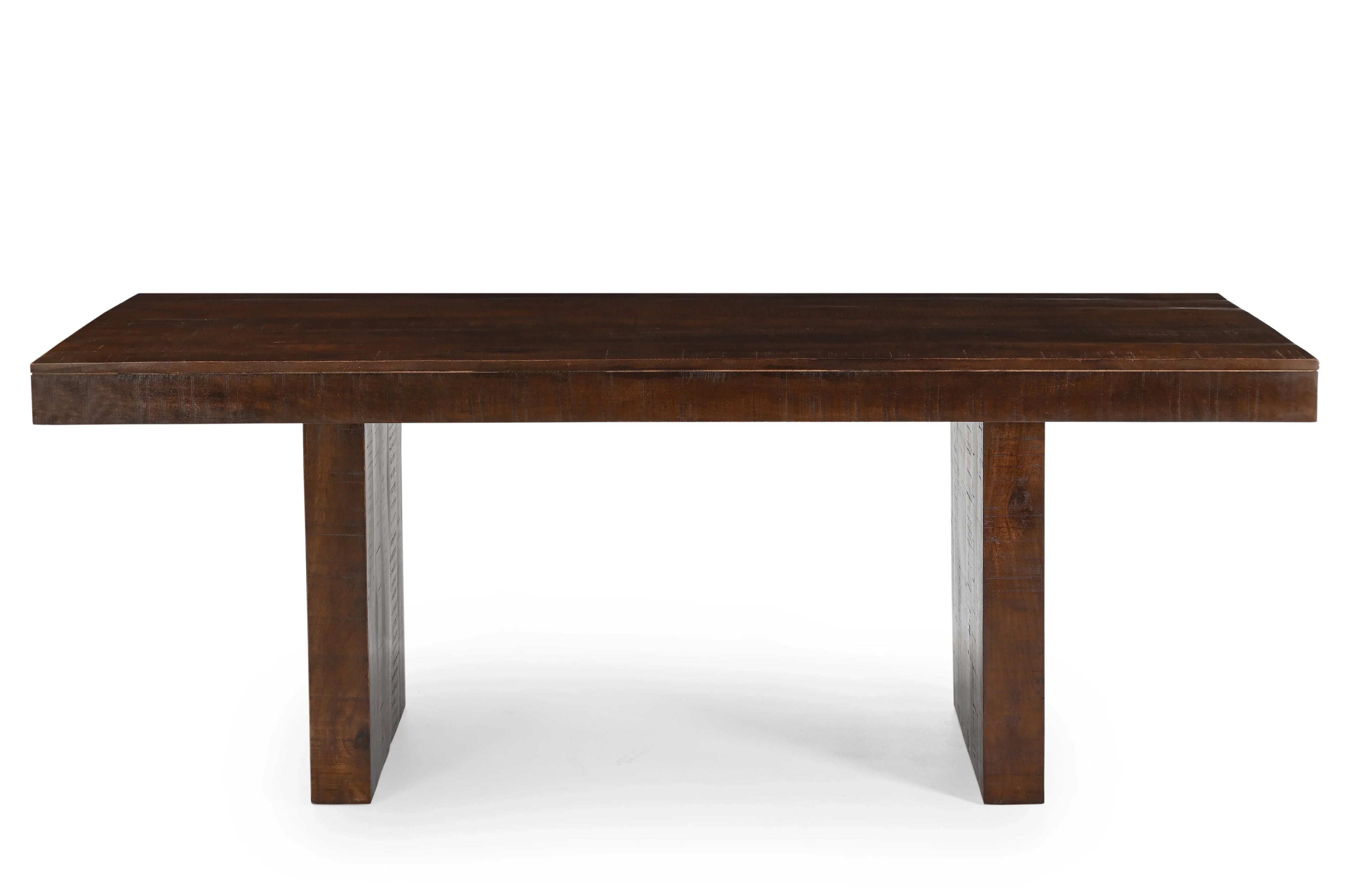 Timbergirl Dark Mango Wood Dining Table - 80"