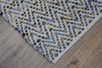 Timbergirl Denim Natural Cotton and Hemp Handmade Rug