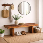 Timbergirl Solid Sheesham Wood Bench