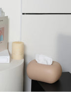 Tissue Box Holder - Modern Ceramic White, alternate view - House Of Avana [[SKU:HOA-TIS-403]]